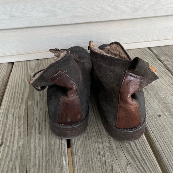 Hudsonshoes Yew Brown suede Brown Boots - Picture 4 of 5